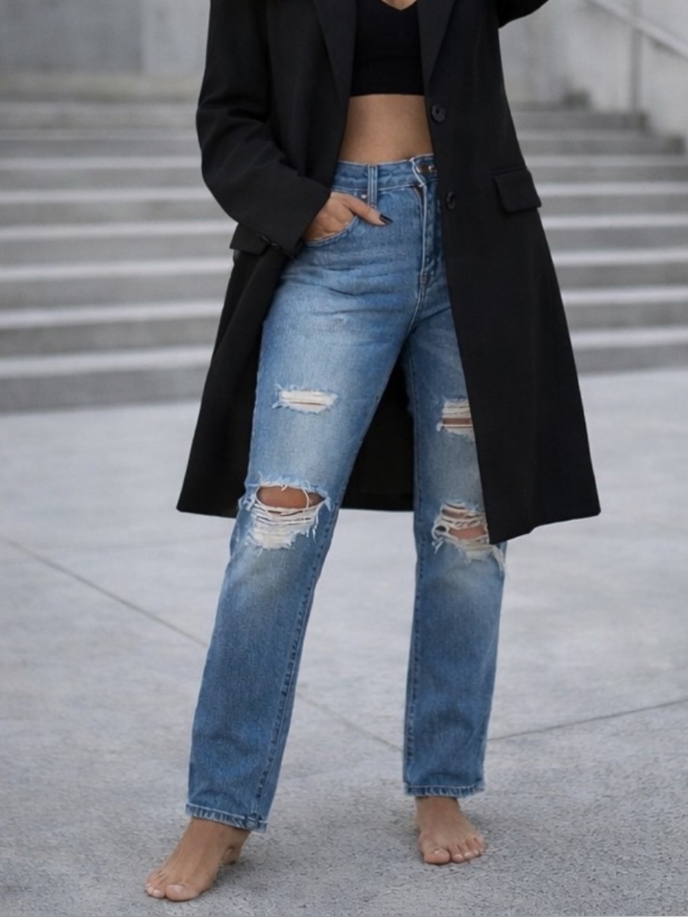Articles Of Society-Street-Chic Ripped Jeans 💥 Everyday Must-Have Bundle $ Save